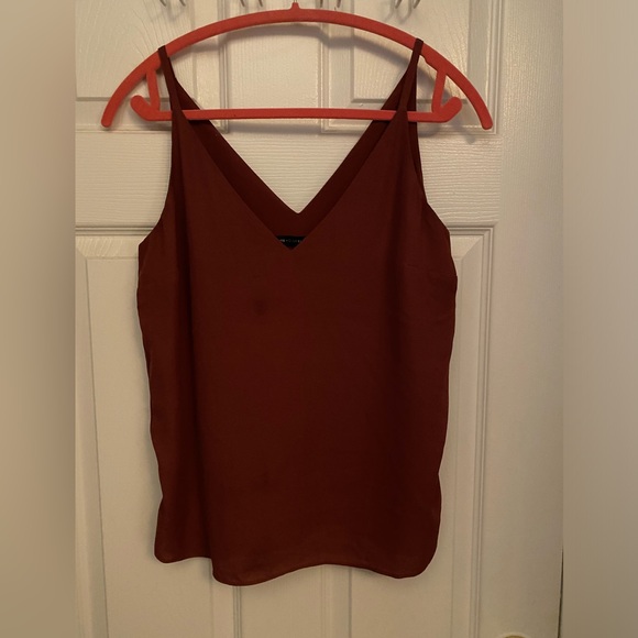 Burgundy WHBM Tank Top - Picture 3 of 4